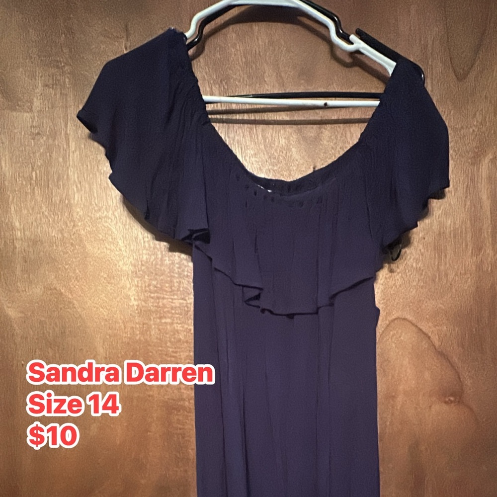 Elegant Navy Blue Dress